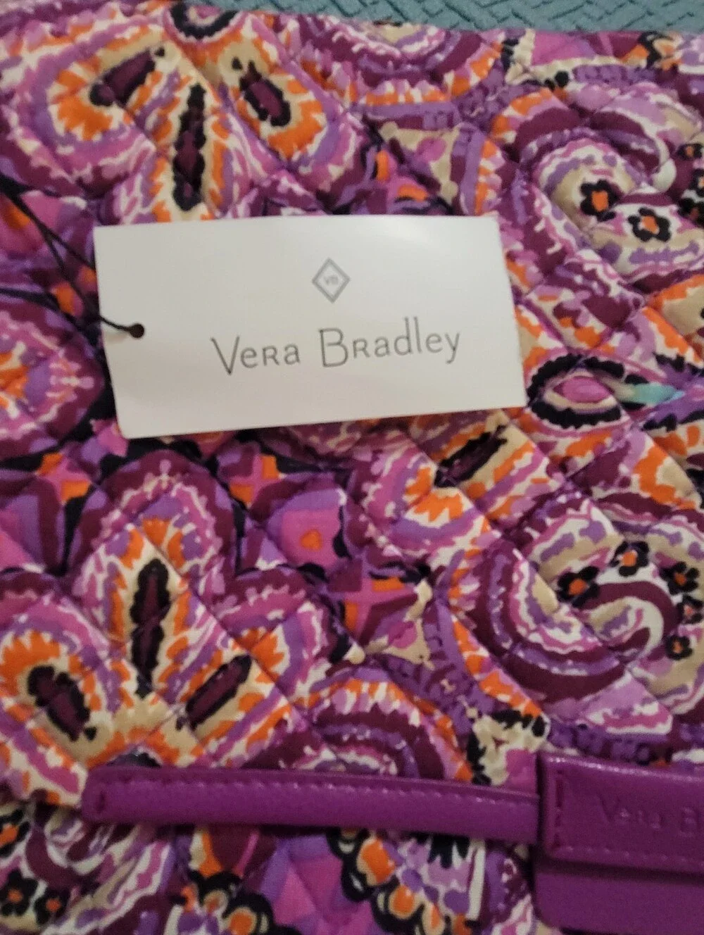 Vera Bradley Iconic Shoulder Bag  Dream Tapestry NWT